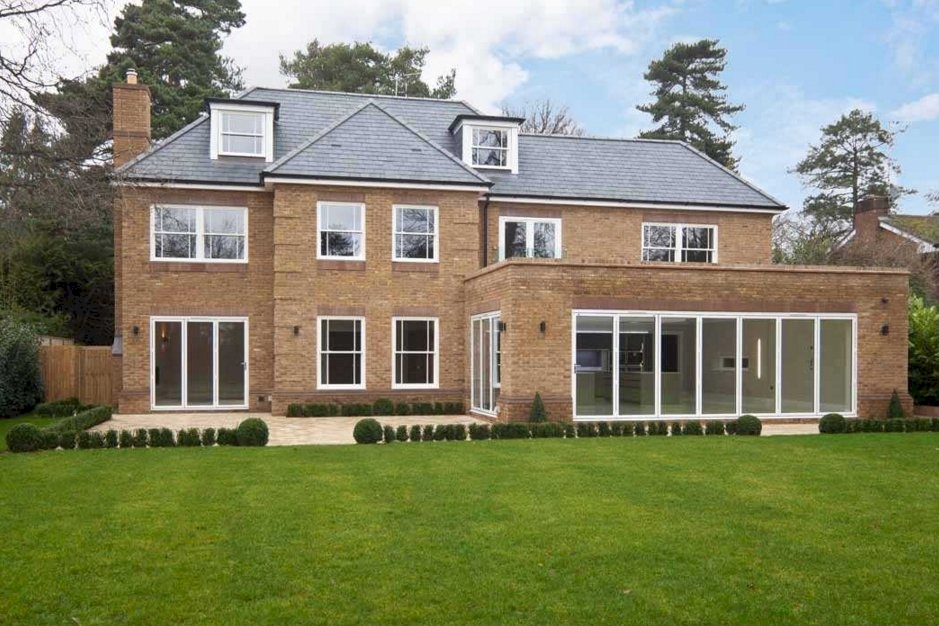 New house construction in Surrey