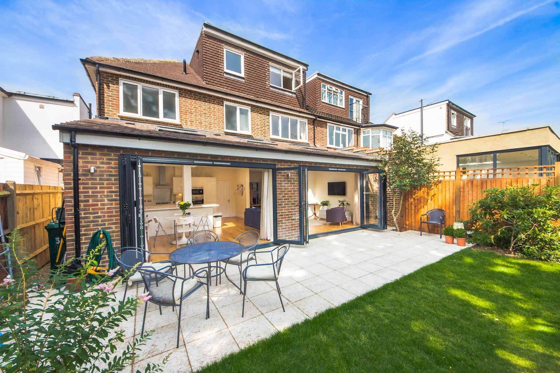 Double storey extension in East Sheen, South West London